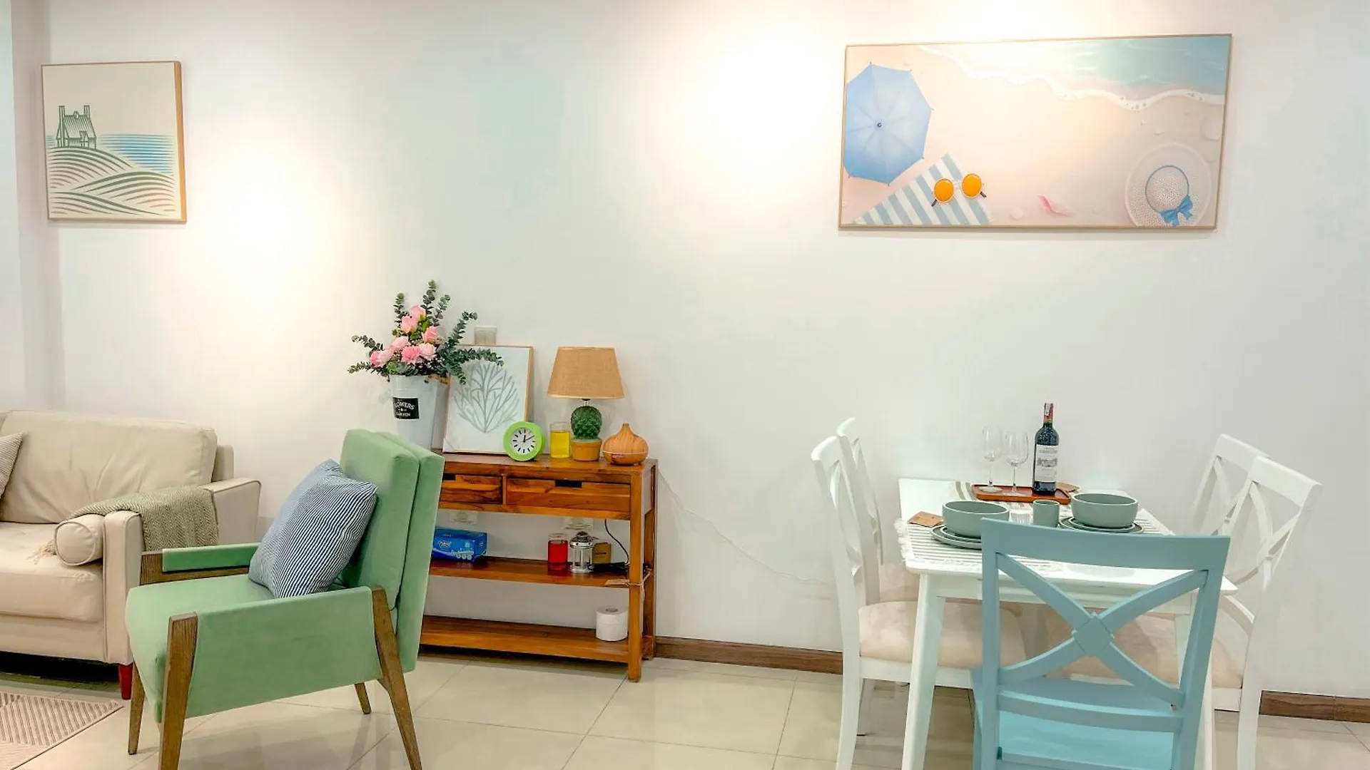 Apartment Ch 2Pn Ha Do Q10 -Khoa Home Iris 3 Ho Chi Minh City Vietnam